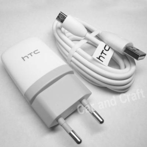 Bộ sạc+cáp HTC 1.0A Chính Hãng cho HTC Desire 626