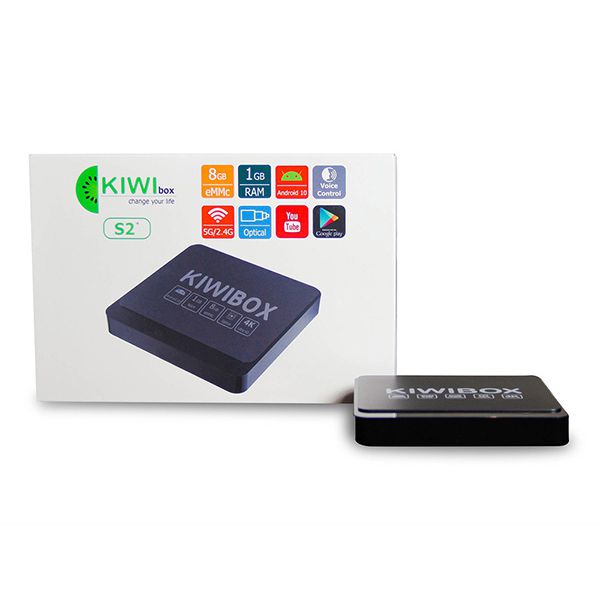 Android Tivi Box Kiwibox S2+  tặng kèm chuột không dây