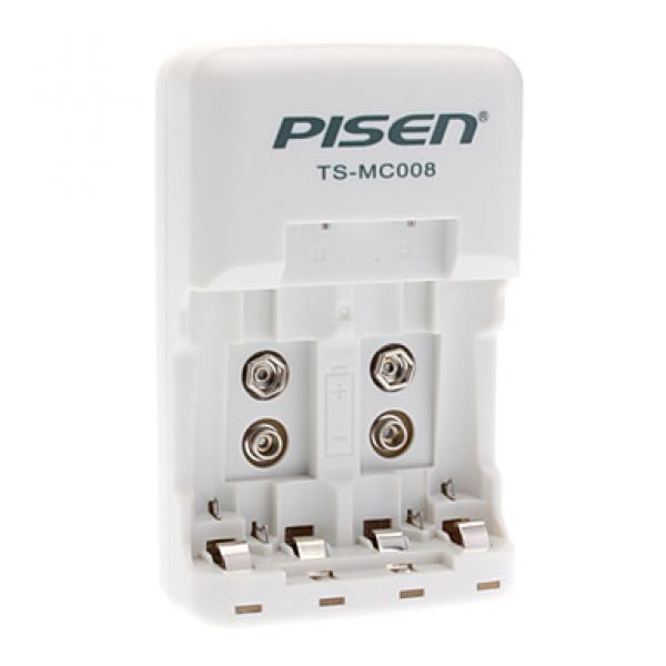 Sạc Pin Pisen TS-MC008 dành cho( pin vuông 9V / AA / AAA ) chính hãng