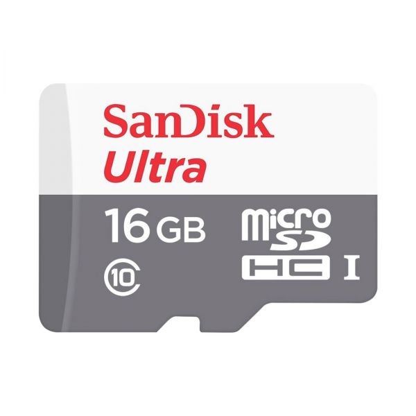 Thẻ Nhớ Micro Sandisk Ultra 16GB SDHC CLASS 10 Tốc Độ 48mb/s chính hãng