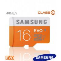 Thẻ nhớ micro samsung EVO 16GB sdhc UHS-1 - 48mbs chính hãng