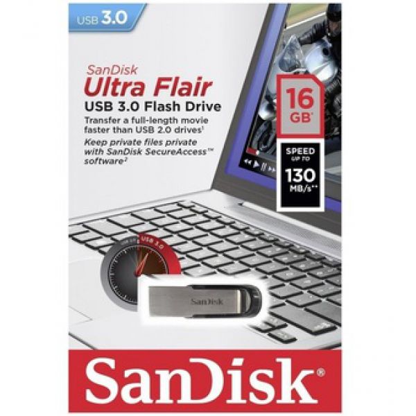 USB SanDisk CZ73 16GB Ultra Flair USB 3.0 Chính Hãng