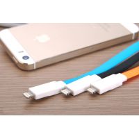 Cáp Sạc Dẹt Chân Lightning Cho Iphone 5/5s/6/6s/6+/6s+ ( 20cm )