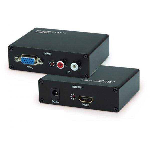 Bộ chuyển đổi tín hiệu VGA + R/L Audio sang HDMI Converter HD2022