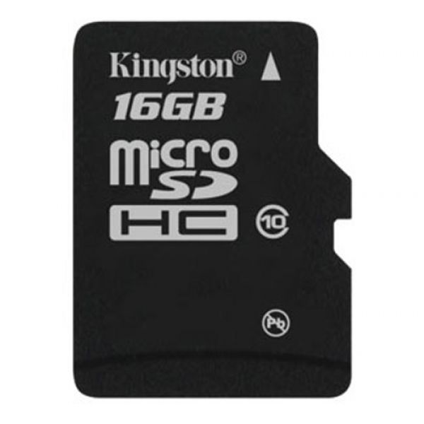 Thẻ nhớ Kingston Micro SDHC 16GB Class 10 Chính Hãng