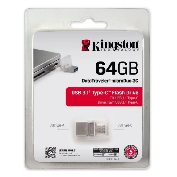 USB Kingston OTG Type-C 64Gb Chính hãng