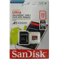 Thẻ nhớ micro sandisk ultra A1 32gb - 98 mb Chính Hãng