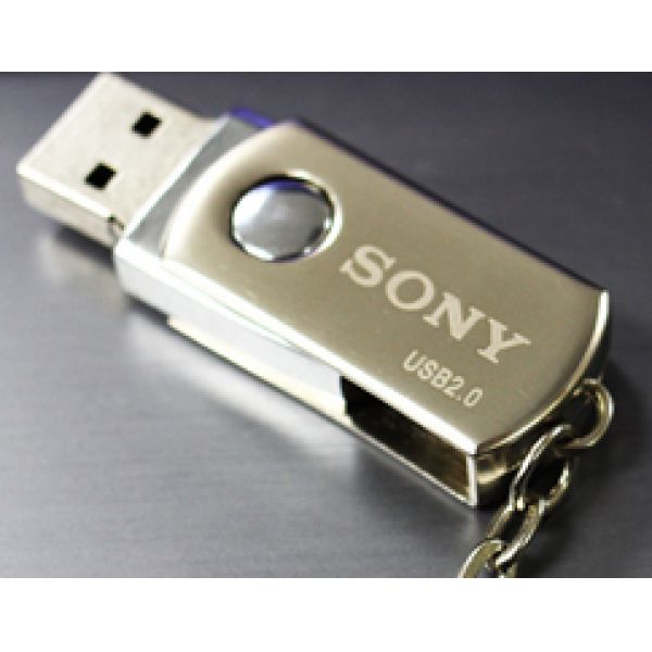 USB Sony 2GB Xoay Vỏ Kim Loại