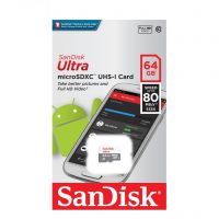 Thẻ nhớ MicroSD Sandisk ultra 64GB 80mb/s Chính Hãng