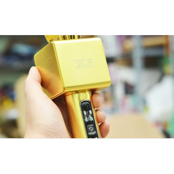 Micro Karaoke Bluetooth kèm loa X6