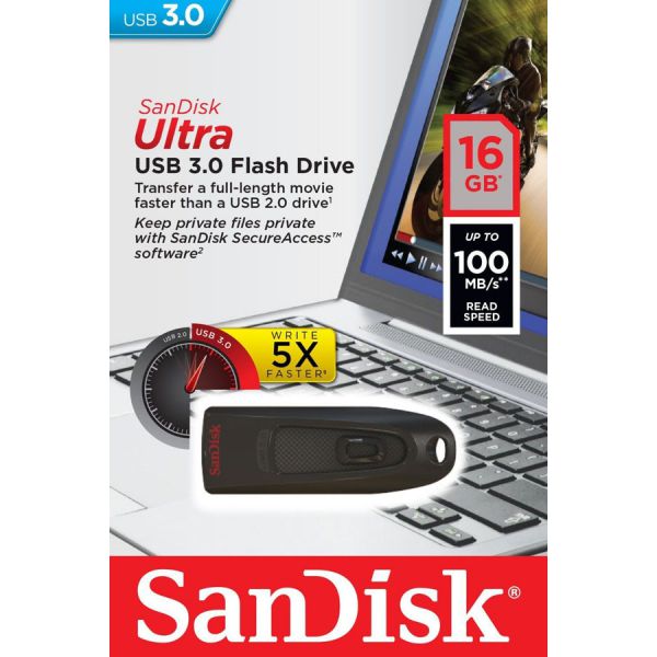 USB Sandisk CZ48 3.0 16gb Chính Hãng
