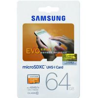 Thẻ Nhớ Micro Samsung EVO 64GB SDXC UHS-1 tốc độ 48mbs chính hãng