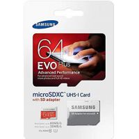 Thẻ nhớ micro SDXC SAMSUNG EVO plus 64GB  UHS-1 Chính Hãng tốc độ 80mbs