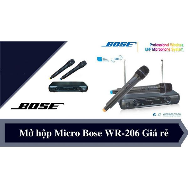 Micro Karaoke đôi không dây Bose WR-206/208