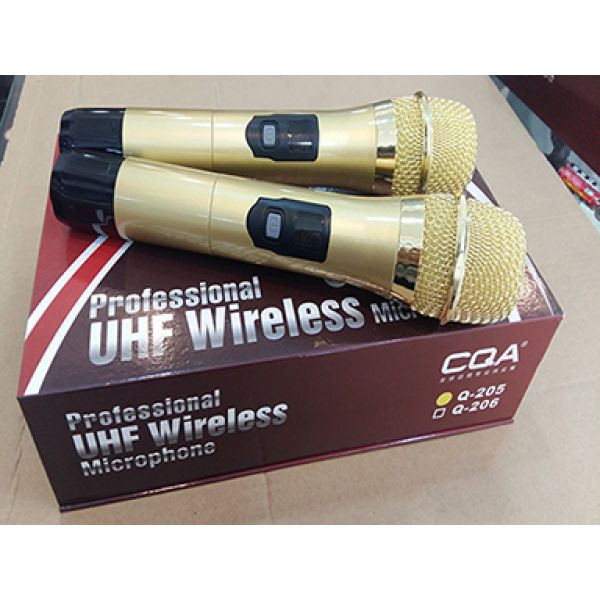 Micro Karaoke đôi không dây CQA Q-205A