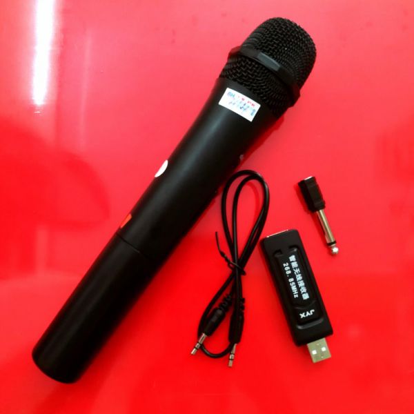Micro Karaoke đơn không dây V12 có LCD
