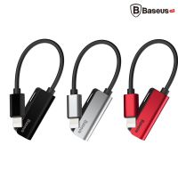 Đầu chuyển cổng Lightning 1 thành 2 Baseus L37 cho iPhone 7/ iPhone 8/ iPhone X ( Lightning x2 / 2A / Fast Charging