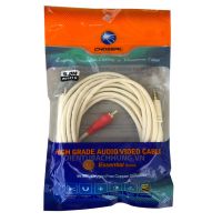 Dây AV Loa 1 Đầu 3.5mm Ra 2 AV (1-2) Dài 5m Chính Hãng CHOSEAL
