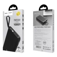 Sạc dự phòng Hoco J25 Power Bank 10000MaH kèm dây lphone chính hãng