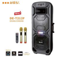 Loa kéo A/D/S DE-T212F chính hãng tặng kèm mic không dây