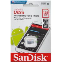 Thẻ nhớ micro SDXC Sandisk 128Gb  Class 80Mb/s Chính Hãng