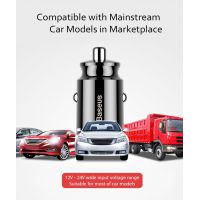 Tẩu Sạc Xe Hơi Baseus C8-K Mini 2 Cổng USB 3.1A Chính hãng