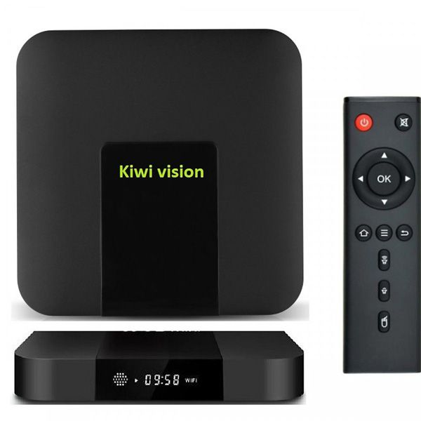 Tivi Box KiwiVision Ram 4Gb tặng kèm điều khiển giọng nói Kiwi V3 Chính Hãng