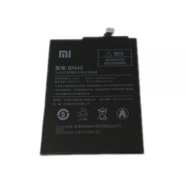 Pin Xiaomi Redmi 4 Prime - BN40 Cao Cấp