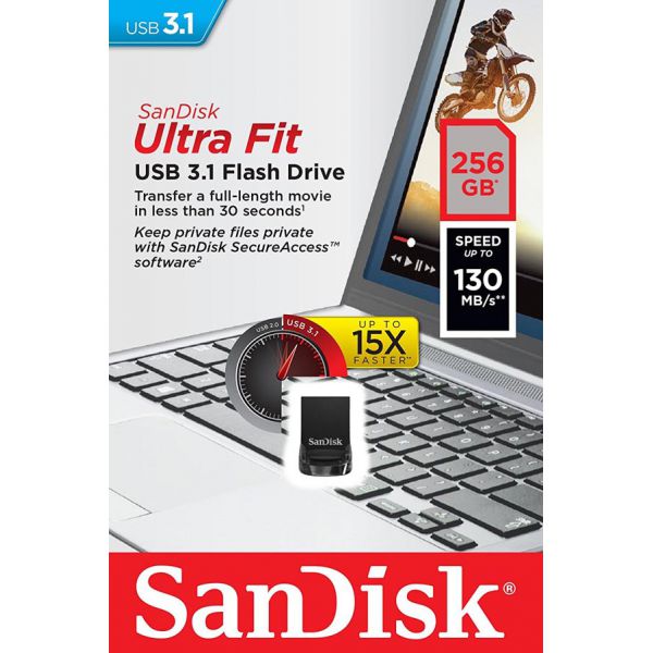 USB Sandisk CZ430 3.1 256gb 2019 Chính Hãng