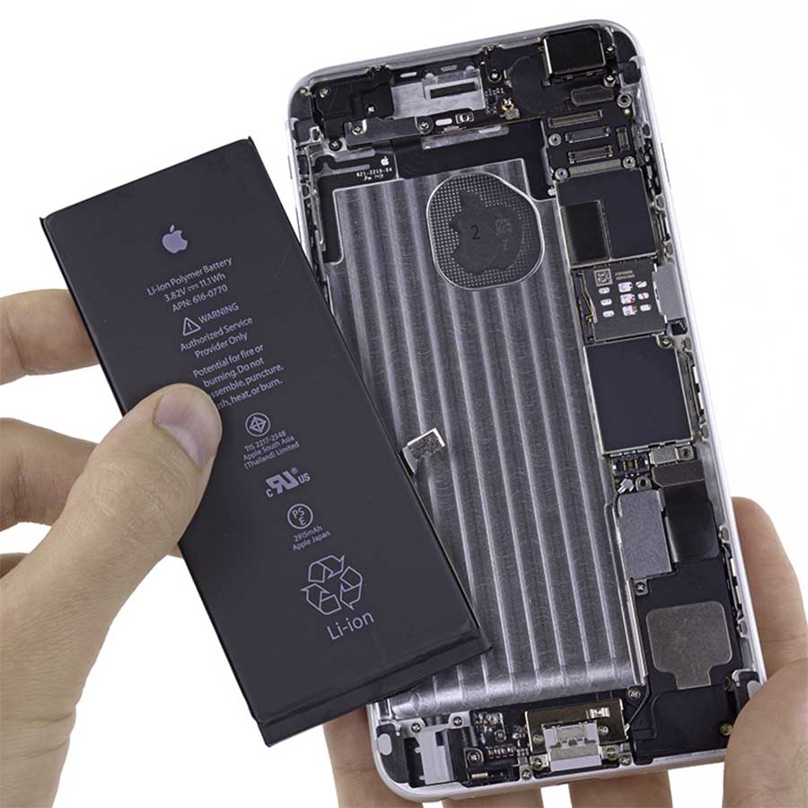 Thay pin new zin 6Plus chính hãng - Trần Đại Mobile - Sửa chữa điện thoại  tại Đà Nẵng