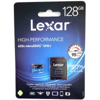 Thẻ nhớ Micro SDXC Lexar A1 128gb U3 4K 95Mb/s Chính Hãng
