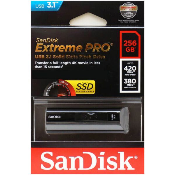 USB Sandisk CZ880 256Gb Extreme Pro 420Mbs Chính Hãng