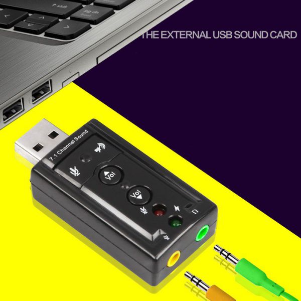 Usb Card Sound 7.1 Channel USB cao cấp