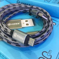 Cáp sạc Titan Chân  Micro 2M CT16 Hàng chính hãng