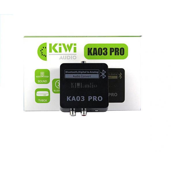 Bộ chuyển đổi âm thanh quang từ Optical sang Analog KIWI KA03 pro có bluetooth chính hãng