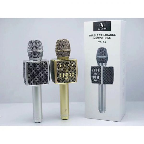Micro YS-95 Mic Karaoke Bluetooth Tích Hợp Live Stream, Giả Giọng