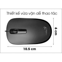 Chuột máy tính dây Genius DX120 (Đen) chính hãng