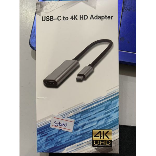 Cáp chuyển đổi type c 3.1 sang HDMI Chính hãng Sotako