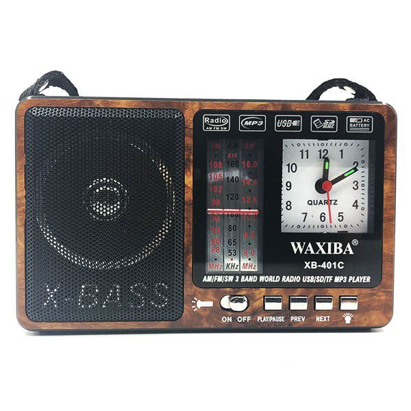 ĐÀI RADIO USB NGHE NHẠC WAXIBA XB-401C CHÍNH HÃNG