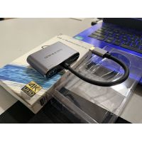 Cáp Chuyển Đổi USB Type-C 3.1 Sang VGA + HDMI + USB +TYPEC c0401 chính hãng Sotako