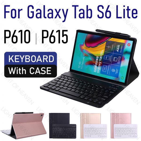 Bao da kèm bàn phím Bluetooth Samsung Tab S6 Lite P610 Smart Keyboard
