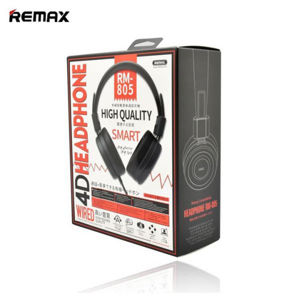 Tai nghe Headphone Remax RM805 chụp đầu cá tính