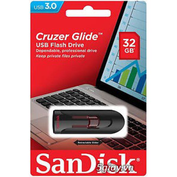 USB SanDisk CZ600 64GB - USB 3.0 - Hàng Chính Hãng