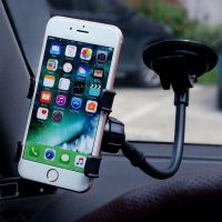 GIÁ KẸP ĐIỆN THOẠI TRÊN XE Ô TÔ SOFT TUBE HOLDER HÚT KÍNH