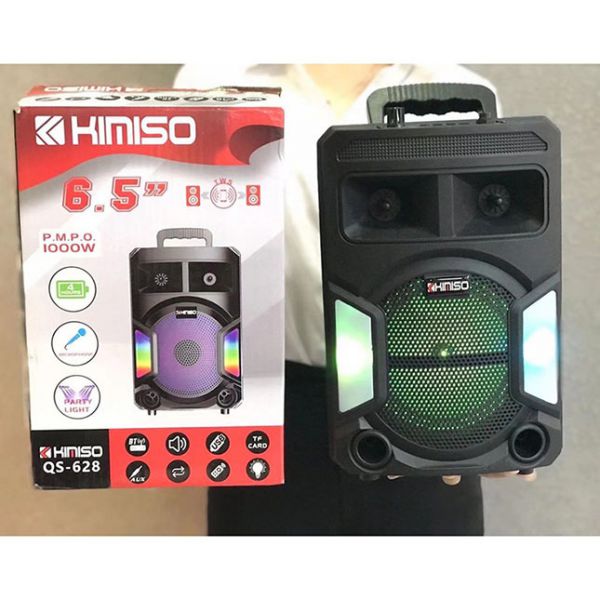Loa Bluetooth Kimiso QS-628 Tặng mic chính hãng
