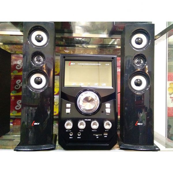 Loa vi tính , karaoke 2.1 có Bluetooth ISKY SK-328 chính hãng