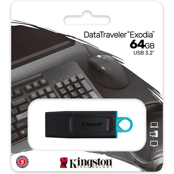 USB Kingston DTX Exodia 64GB 3.2 Chính Hãng