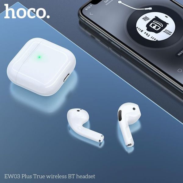Tai nghe Bluetooth Hoco EW03 V5.0 hỗ trợ mic cảm ứng TWS chính hãng