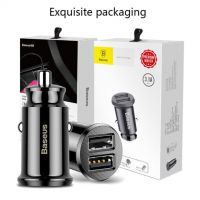 Tẩu sạc xe hơi baseus ccall-ml01 3.1A 2 cổng sạc siêu nhỏ - củ sạc nhanh dành cho ô tô - hàng chính hãng