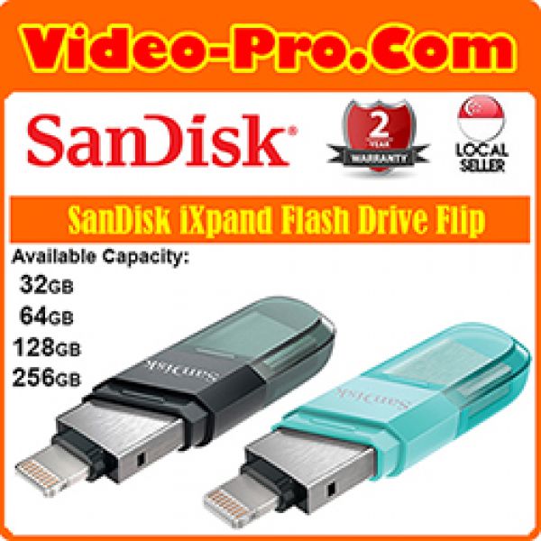 USB Sandisk Ixpand Flip OTG 3.0 128gb cho iPhone Ipad SDIX90N chính hãng